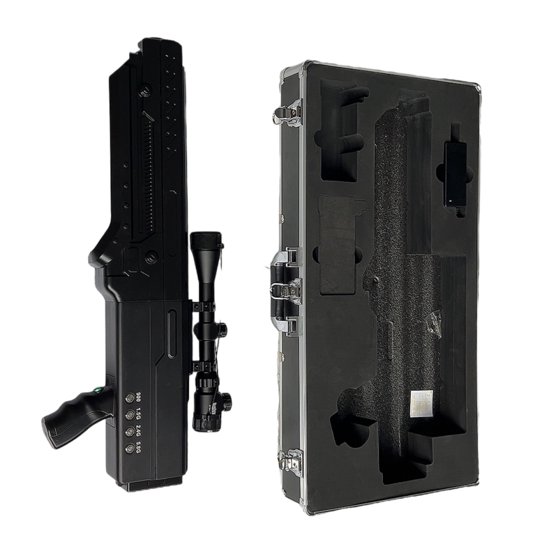  姑苏手持便携式枪型低空防御反制四通道A型