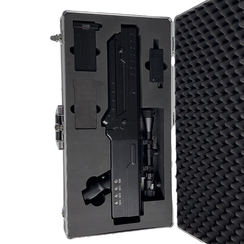  姑苏手持便携式枪型低空防御反制四通道B型